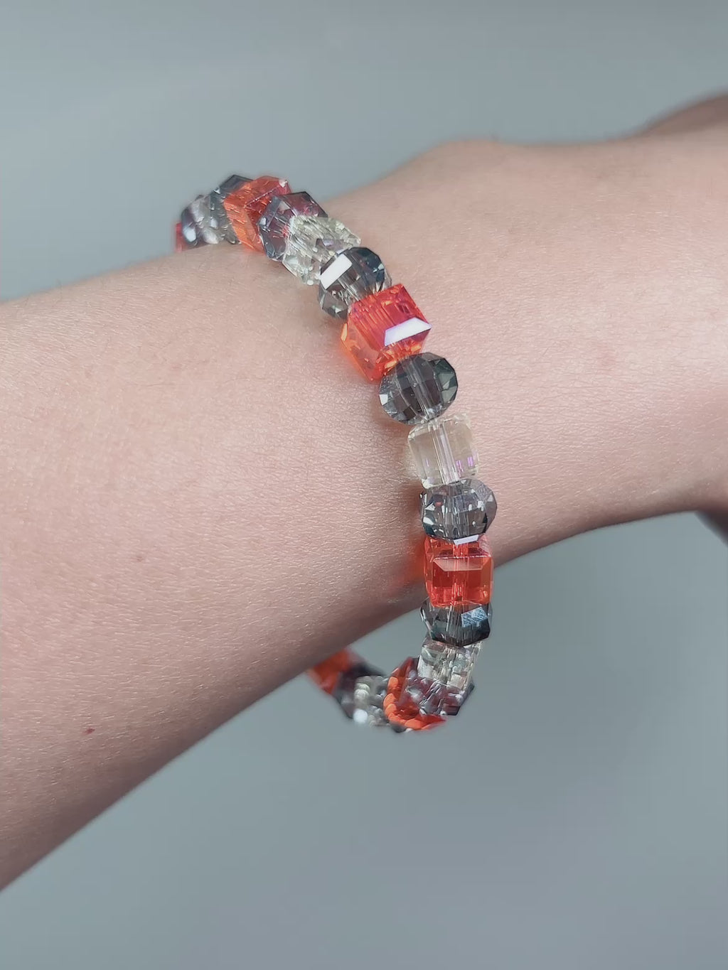 Breath-taking Sparkling Glass Beads Bracelets you never see anything like it