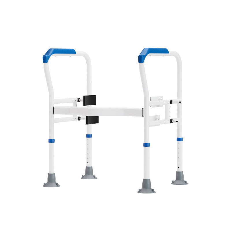 No-Drill Floor Standing Toilet Safety Rail for Elderly