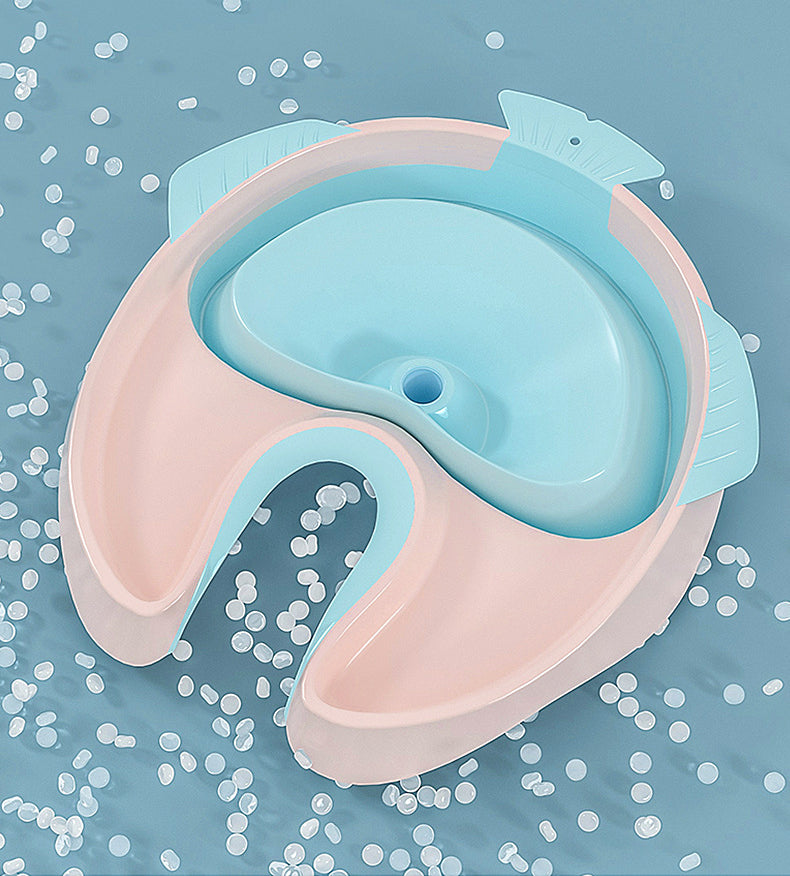 Foldable No-Bend Hair Washing Basin for Elderly, Pregnant Women & Patients